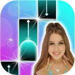 Lady Diana Piano Tiles Game