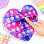 Pop it master. Antistress fidget toys