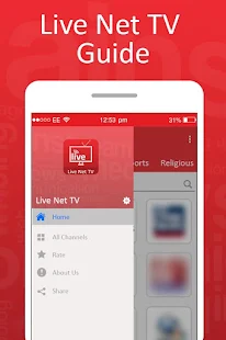 Live net tv hot sale on android