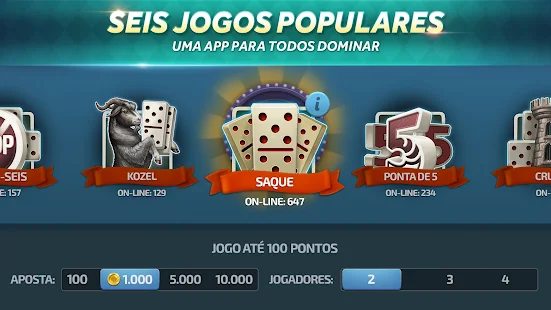 Baixe Dominó－Jogos de Dominós online no PC