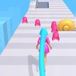 Hair Challenge Girl Body - Fat Fit Long Hair Rush