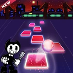 Build Our Machine Bendy FNF Mod Tiles Hop
