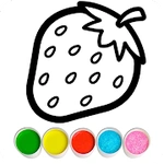 Fruits and Vegetables Coloring Game for Kids