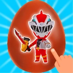 Egg Surprize Power Hero Rangers Super Dino Go Fury