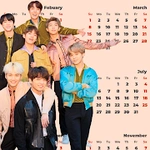 BTS Widget Calendar