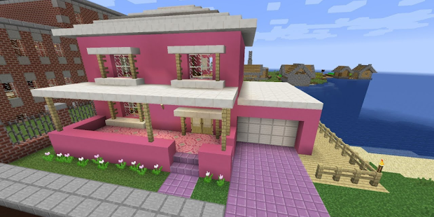 Casa de barbie en minecraft hot sale