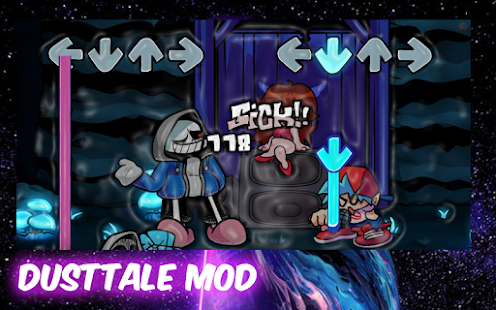 Sans And DUSTTALE FNF MOD APK for Android Download