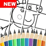Peppo Piglet-Coloring for Rebecca Book