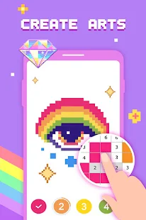 Download do APK de Pintar com Números - Pixel Art Livro de Colorir para  Android