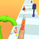 Longest Nail Stack - Nail Run 3D