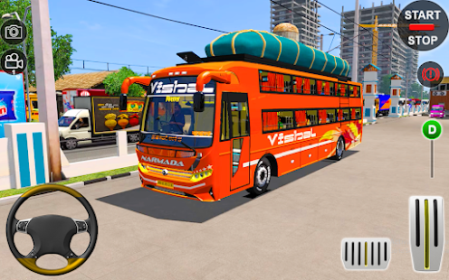 Baixar e jogar City Bus Simulator: Bus Games no PC com MuMu Player