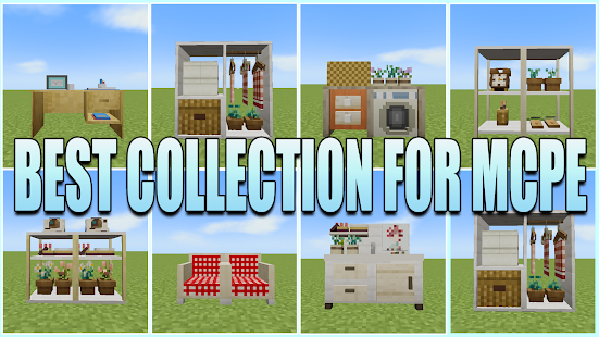 minecraft pe furniture ideas