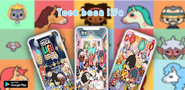 Toca Boca cute background - Bạn có muốn có một hình nền đáng yêu cho điện thoại của mình? Hãy tải xuống và chơi game này để có được một tấm hình nền tuyệt đẹp.