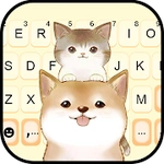 Adorable Akita Kitty 主題鍵盤