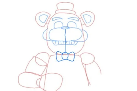 Como Desenhar a Chica do Jogo Five Nights at Freddy's - FNAF - Desenho  Passo a Passo 