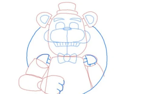 Como Desenhar a Chica do Jogo Five Nights at Freddy's - FNAF - Desenho  Passo a Passo 