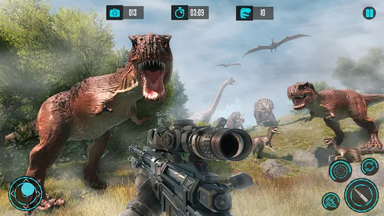 Baixar e jogar caçador de dinossauros 3d no PC com MuMu Player