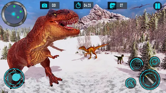 Baixar e jogar Dinossauro jogo online - T Rex no PC com MuMu Player