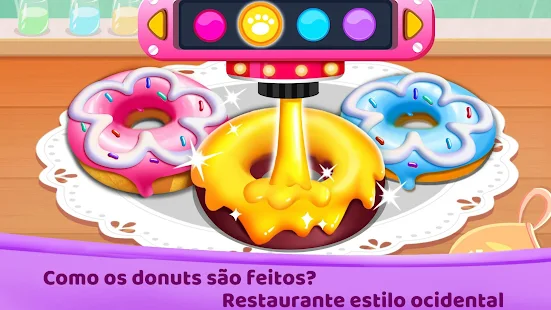 Baixar e jogar Jogos de Culinária Fazer Donut no PC com MuMu Player