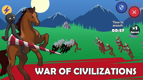 Download Stickman Battle Empires War android on PC