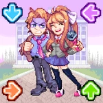 Friday Funkin Mod Monika and Senpai FNF