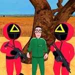 Squid survival Red Light 3D