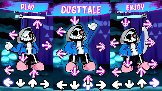 About: Sans And DUSTTALE FNF MOD (Google Play version)