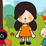 Happy squid Toca boca Life World town walkthrough