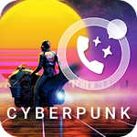2021 Cyberpunk Moto Theme -> GB Whats Plus Azul