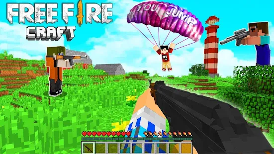 Boa, agora da pra baixar free fire e Prefiro jogar minecraft O