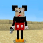 Mouse skin for Mickey Minecraft