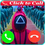 call Squid game video chat prank