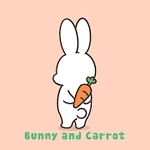 Cute Wallpaper Bunny and Carrot Theme