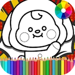 BT21 coloring book