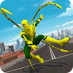 Spider Rope Hero Man Gangster Crime City Battle
