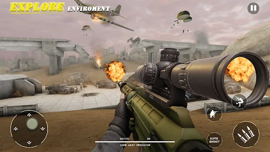 Descargar Juegos de francotiradores de la guerra mundial ww2 en PC_juega  Juegos de francotiradores de la guerra mundial ww2 en PC con MuMu Player