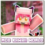 Mod Kawaii World for Minecraft 2022