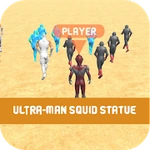 Ultra-Man Squid Statue