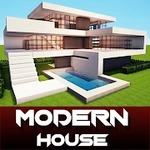 Modern House Map for Minecraft PE - MCPE MODS