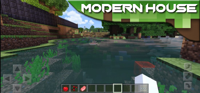 Minecraft Pe Mods Maps Download And Play Modern House Map For Minecraft Pe - Mcpe Mods On Pc With  Mumu Player