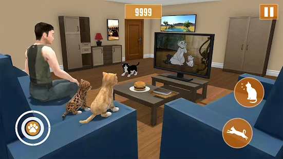 Baixar e jogar jogos de simulador gato - gatinho estimação no PC com MuMu  Player