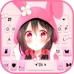 Kawaii Bunny Girl 主題鍵盤