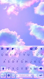 Download and play Purple Sky Aesthetic Keyboard Background on PC with MuMu  Player