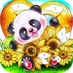 Panda Paint by Number Offline