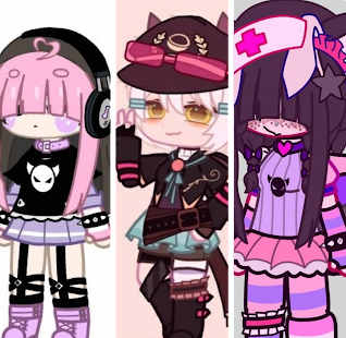 gacha club aesthetic oc