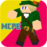 Robin Hood Gamer Skins and Maps MOD for MCPE