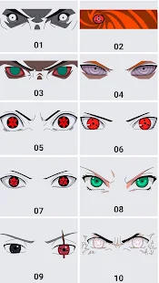 Top 80+ về hình vẽ mắt sharingan - Eteachers