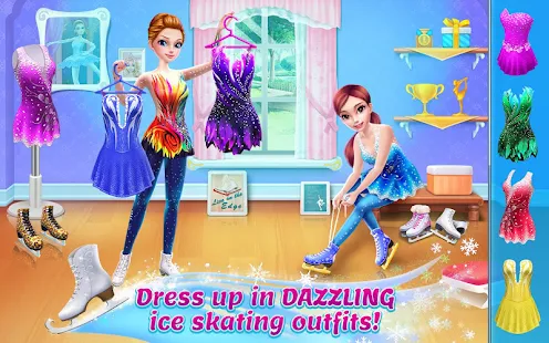 barbie ice skating computer game