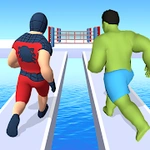Superhero Bridge Race 3D
