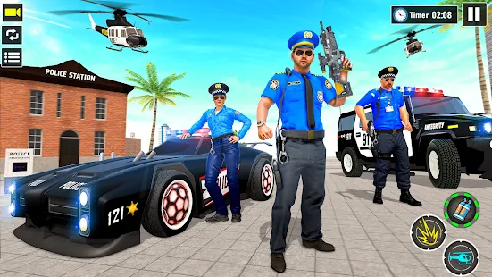 police car chase game download